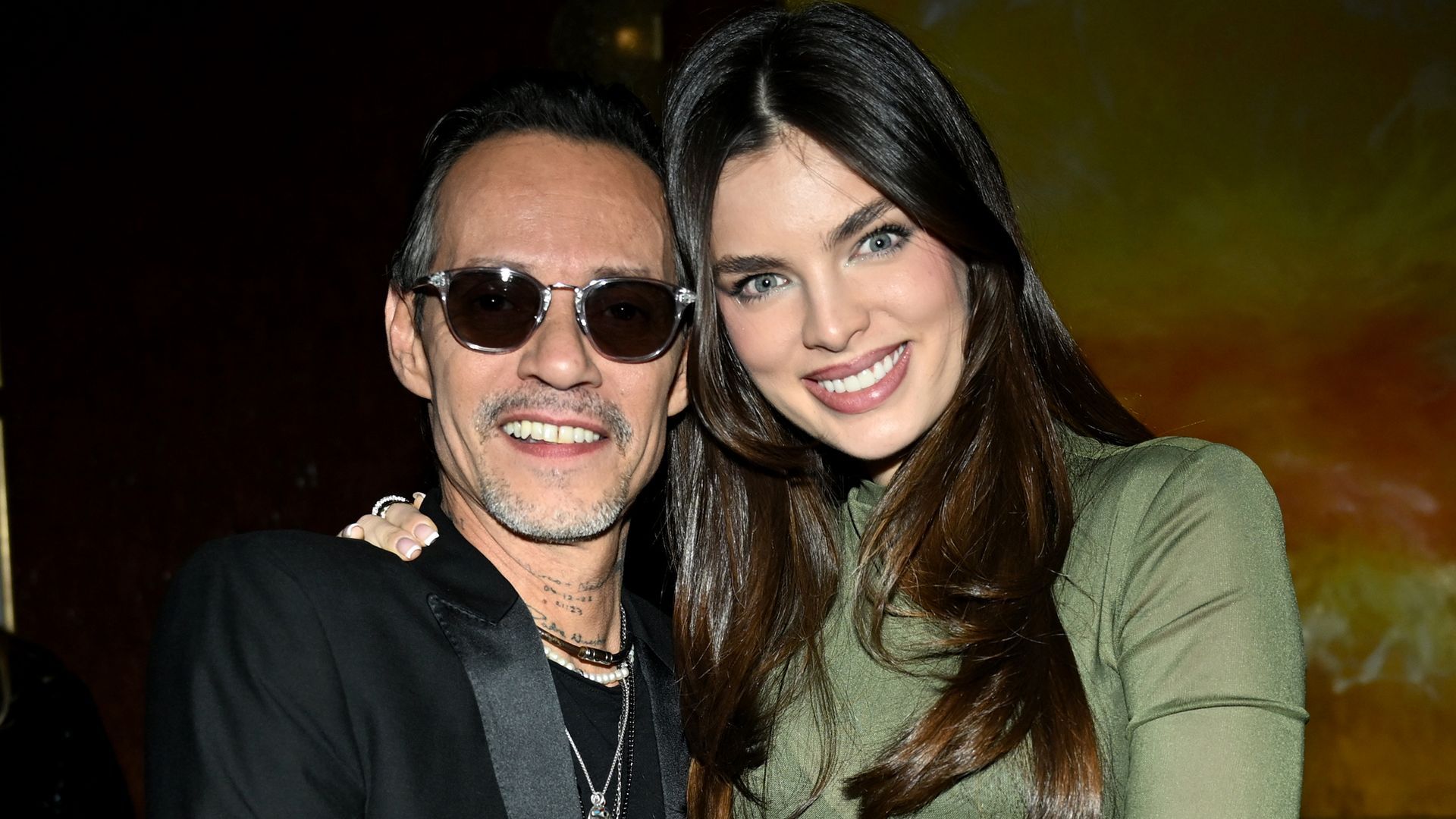 Marc Anthony y Nadia Ferreira Marc Anthony y Nadia Ferreira