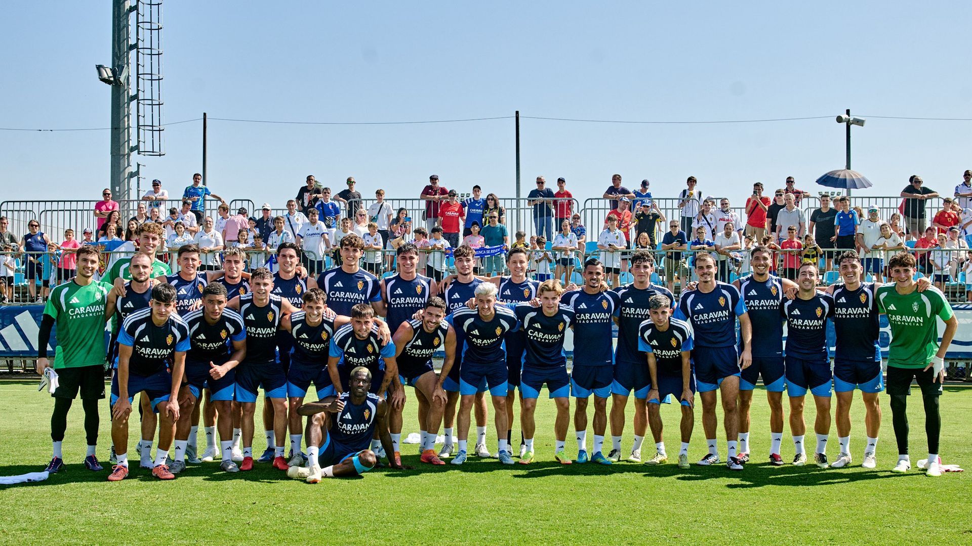 Primer día de entrenamiento del Real Zaragoza. Primer día de entrenamiento del Real Zaragoza.