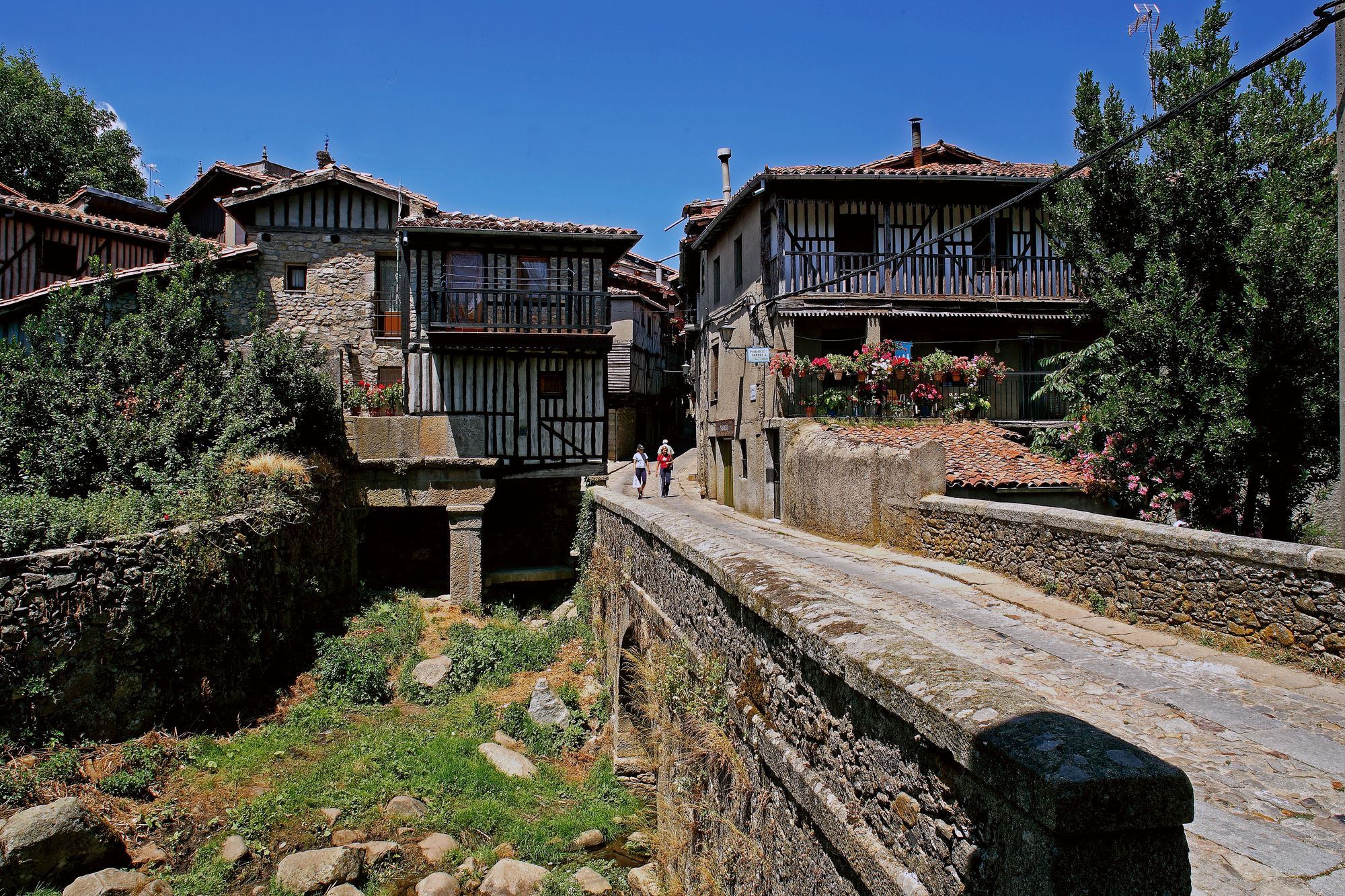 Uno de los puntos de La Alberca
