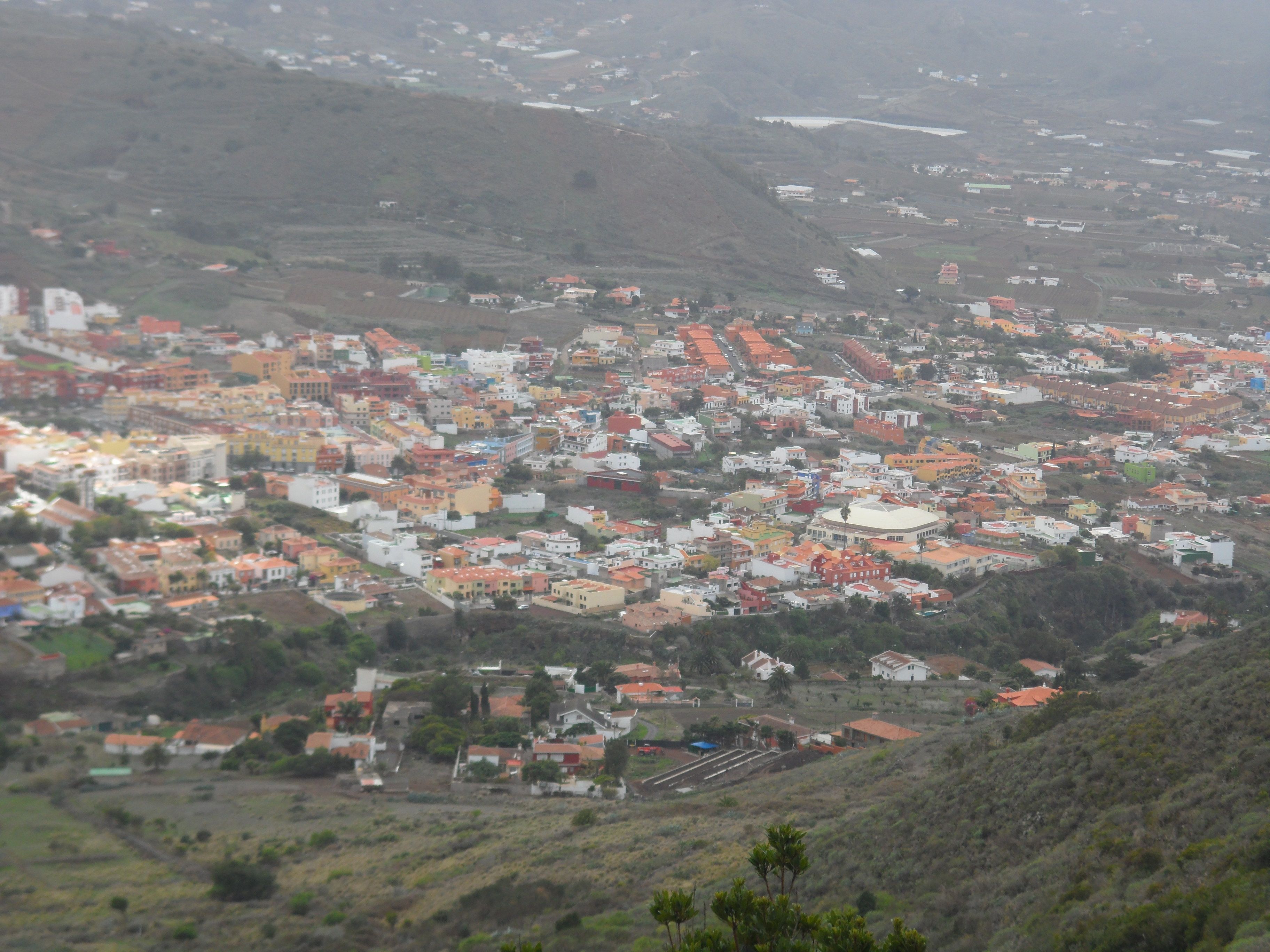 Vista aérea de Tegueste