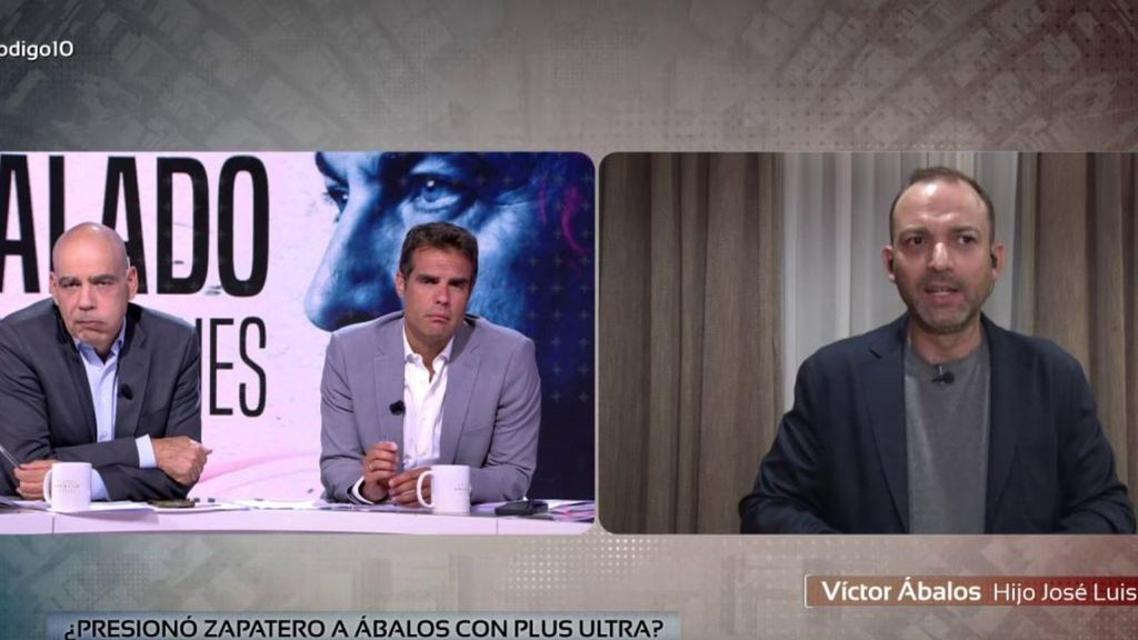 Víctor Ábalos, en 'Código 10': "Zapatero nunca ha presionado a mi padre, no tiene nada que ver con el rescate de 'Plus Ultra"