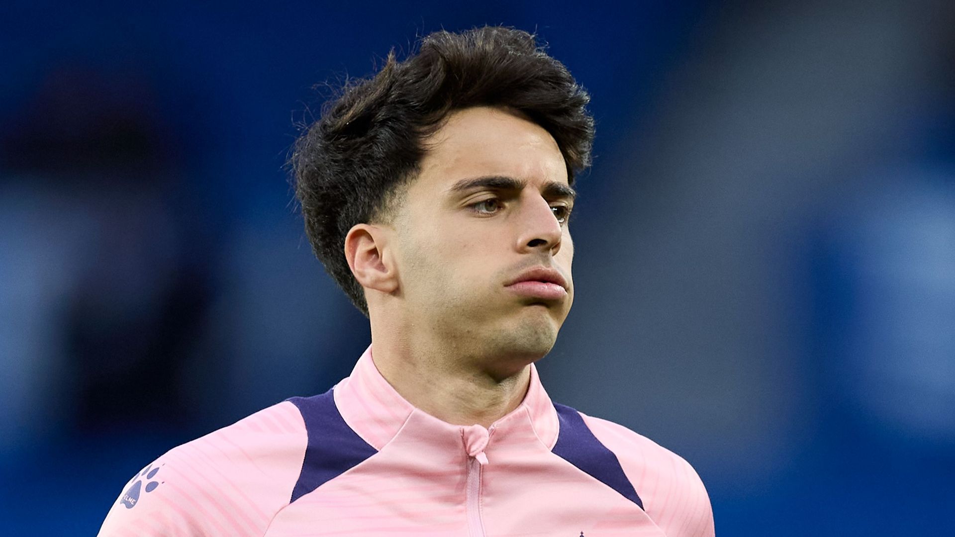 El jugador del RCD Espanyol, Álvaro Aguado