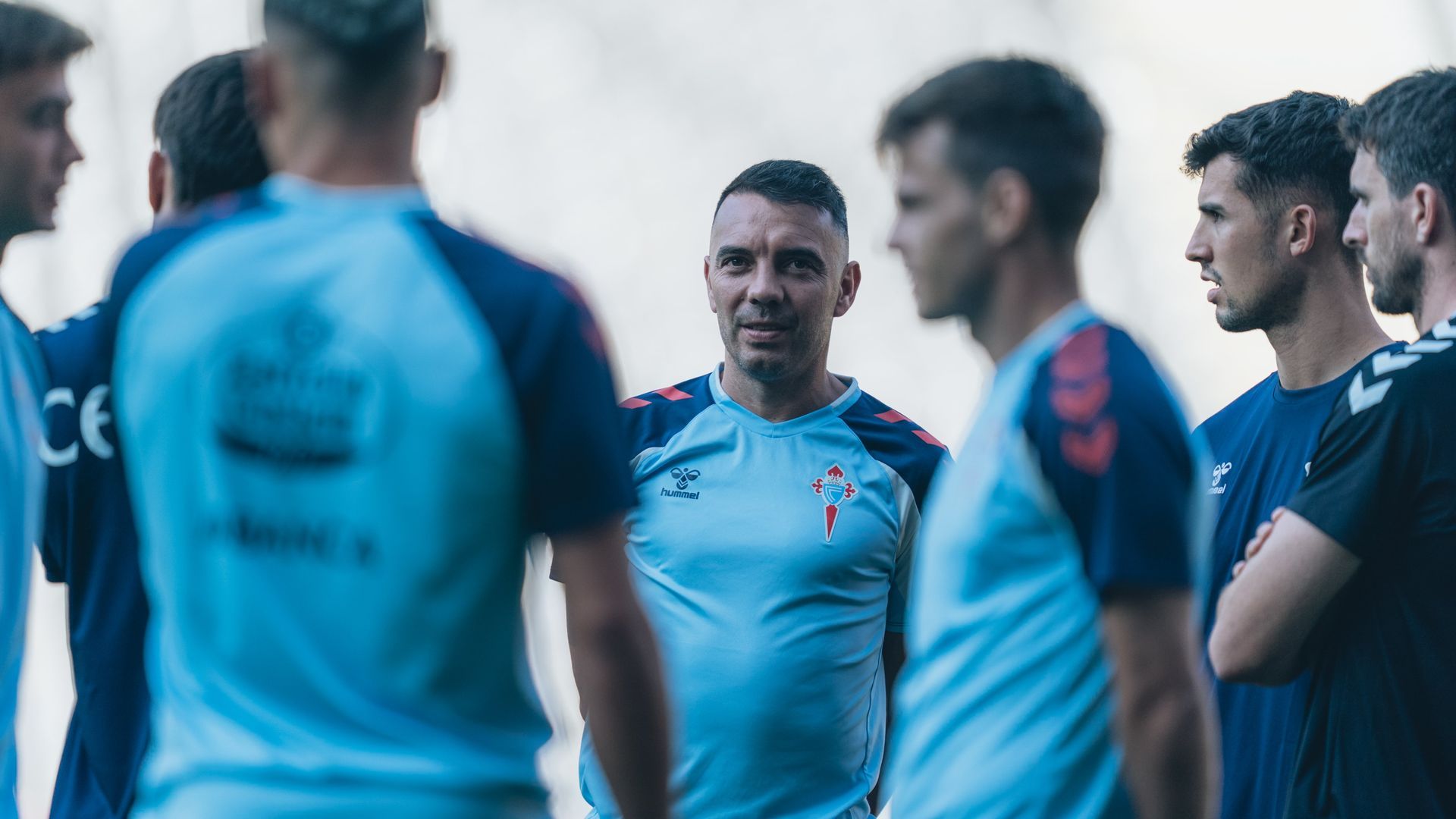 Iago Aspas durante la pretemporada Iago Aspas durante la pretemporada
