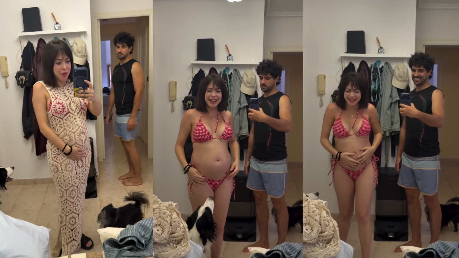 Las historias de Mahi Masegosa en bikini durante su semana 22 de gestación