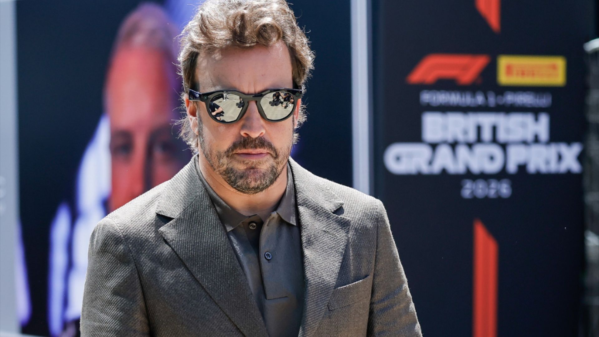Fernando Alonso, en Silverstone Fernando Alonso, en Silverstone