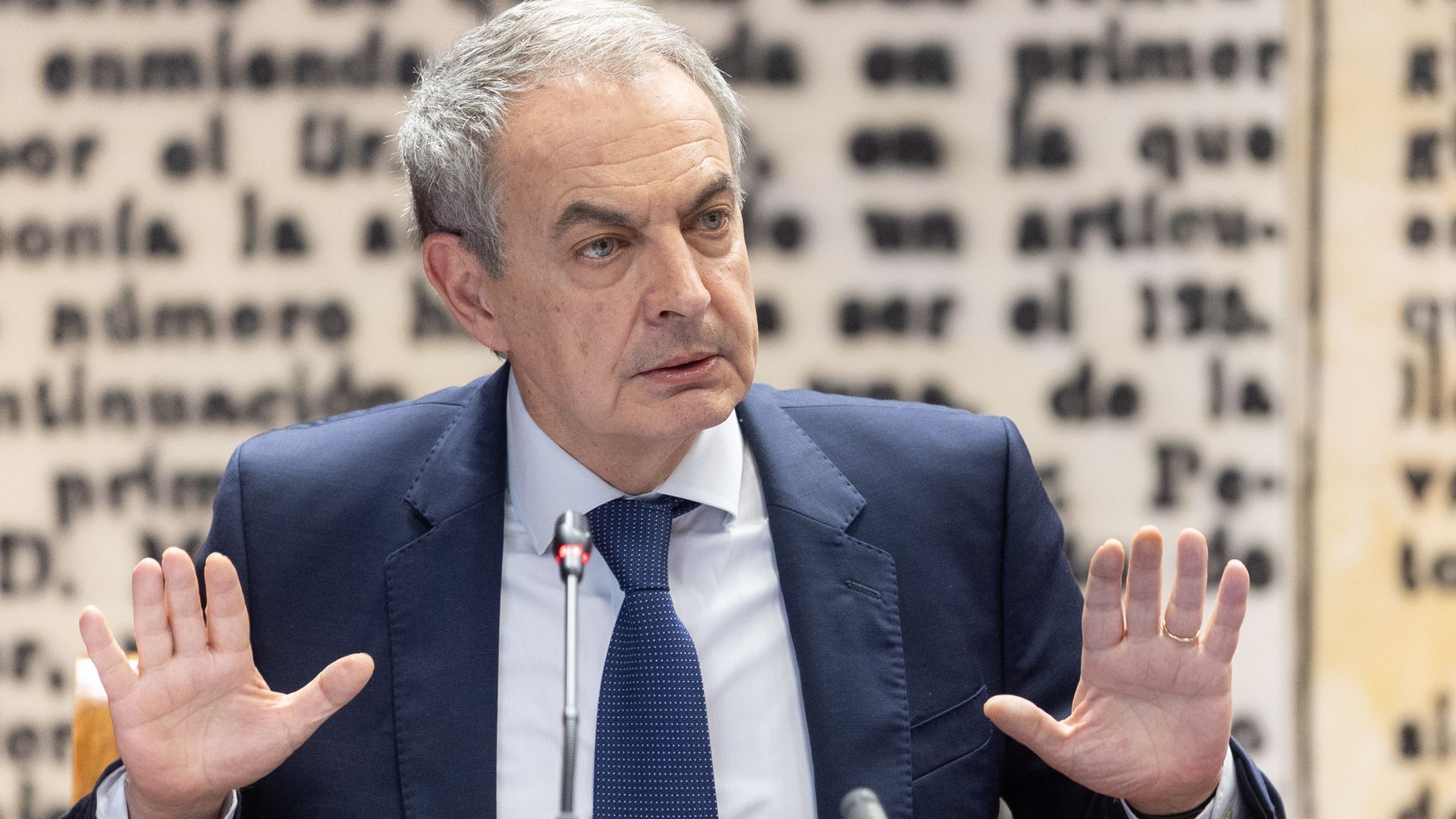 José Luis Rodríguez Zapatero recalca que no participó en el rescate de Plus Ultra: “No me he corrompido, en absoluto”