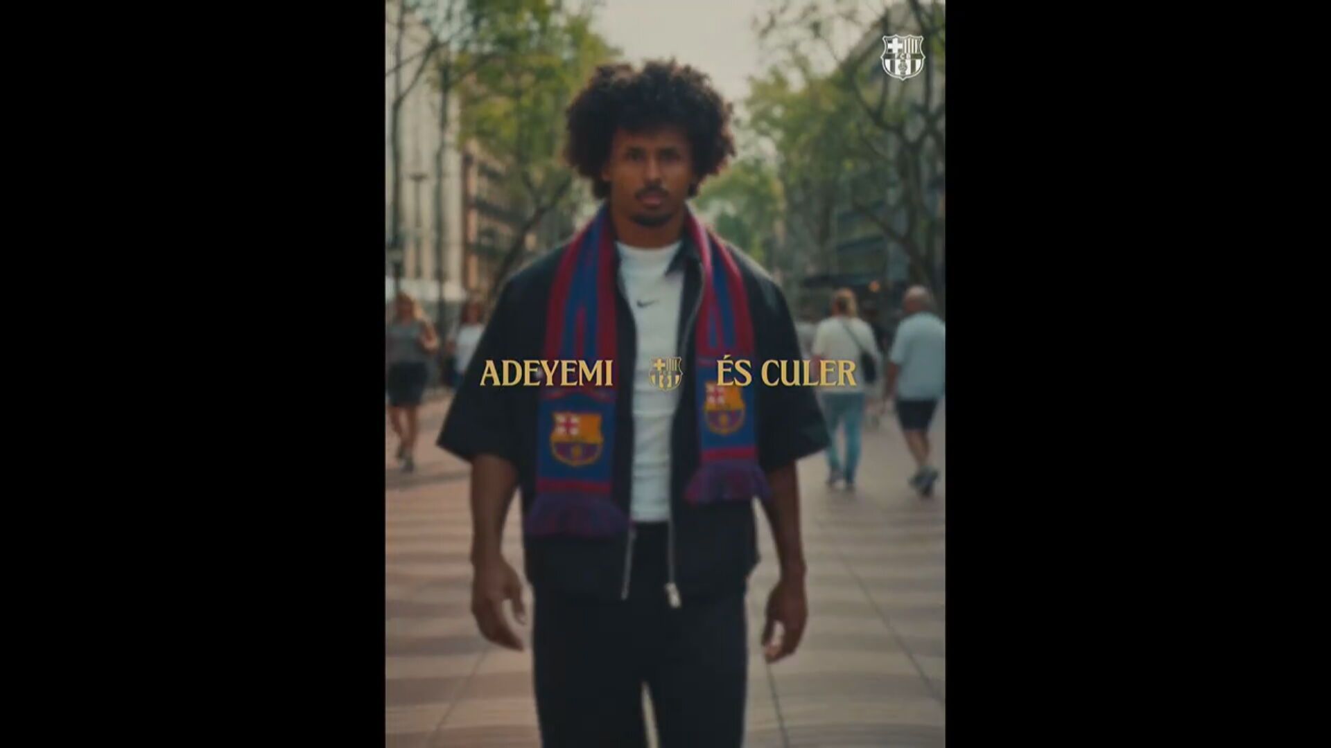 Karim Adeyemi, jugador del FC Barcelona Karim Adeyemi, jugador del FC Barcelona