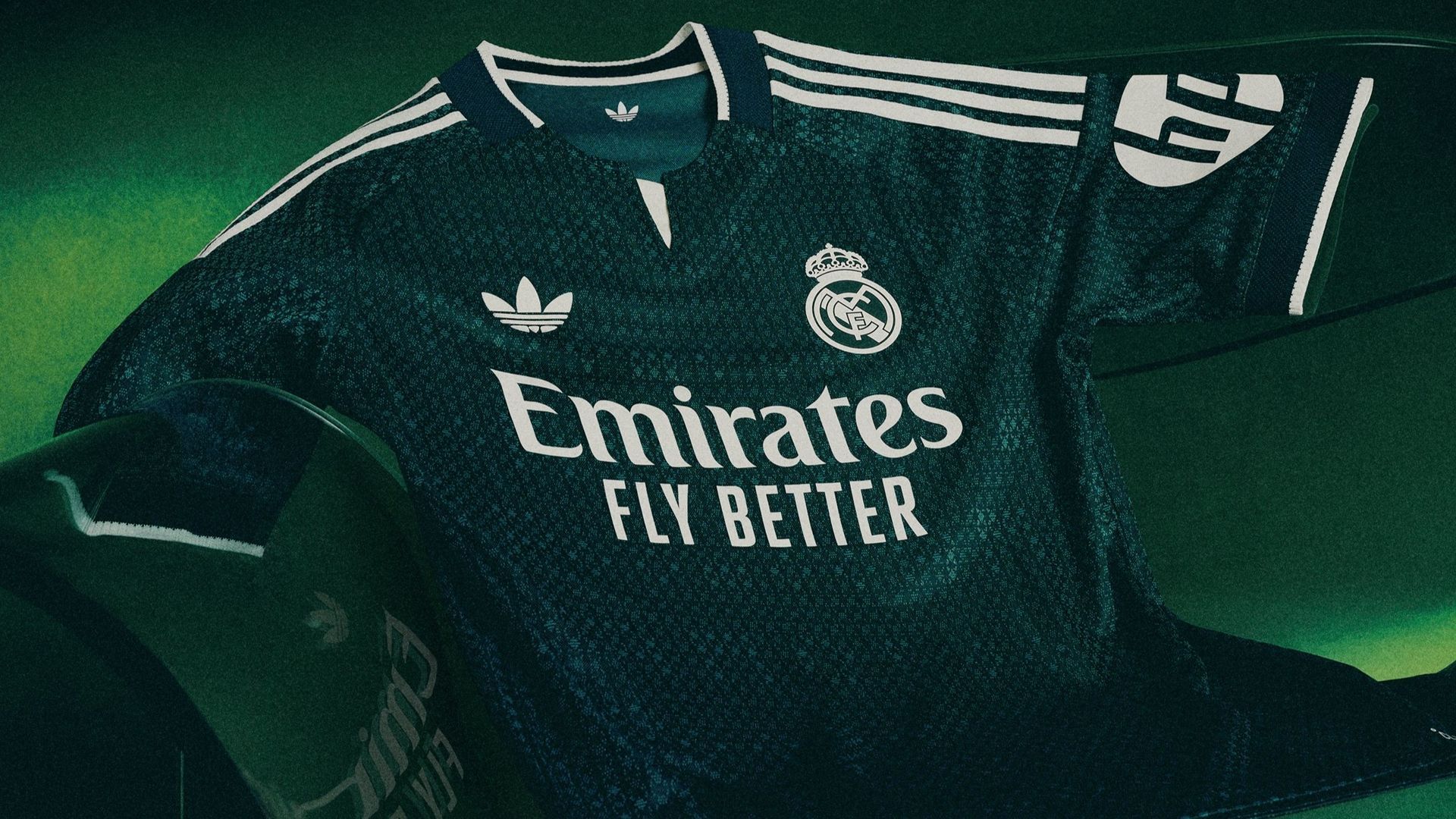 La camiseta visitante del Real Madrid