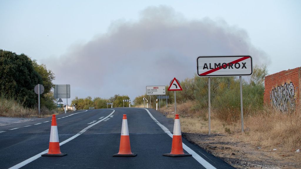 Los incendios de La Mierla, Selas y Almorox se encuentran en fase de estabilización y evolucionan favorablemente