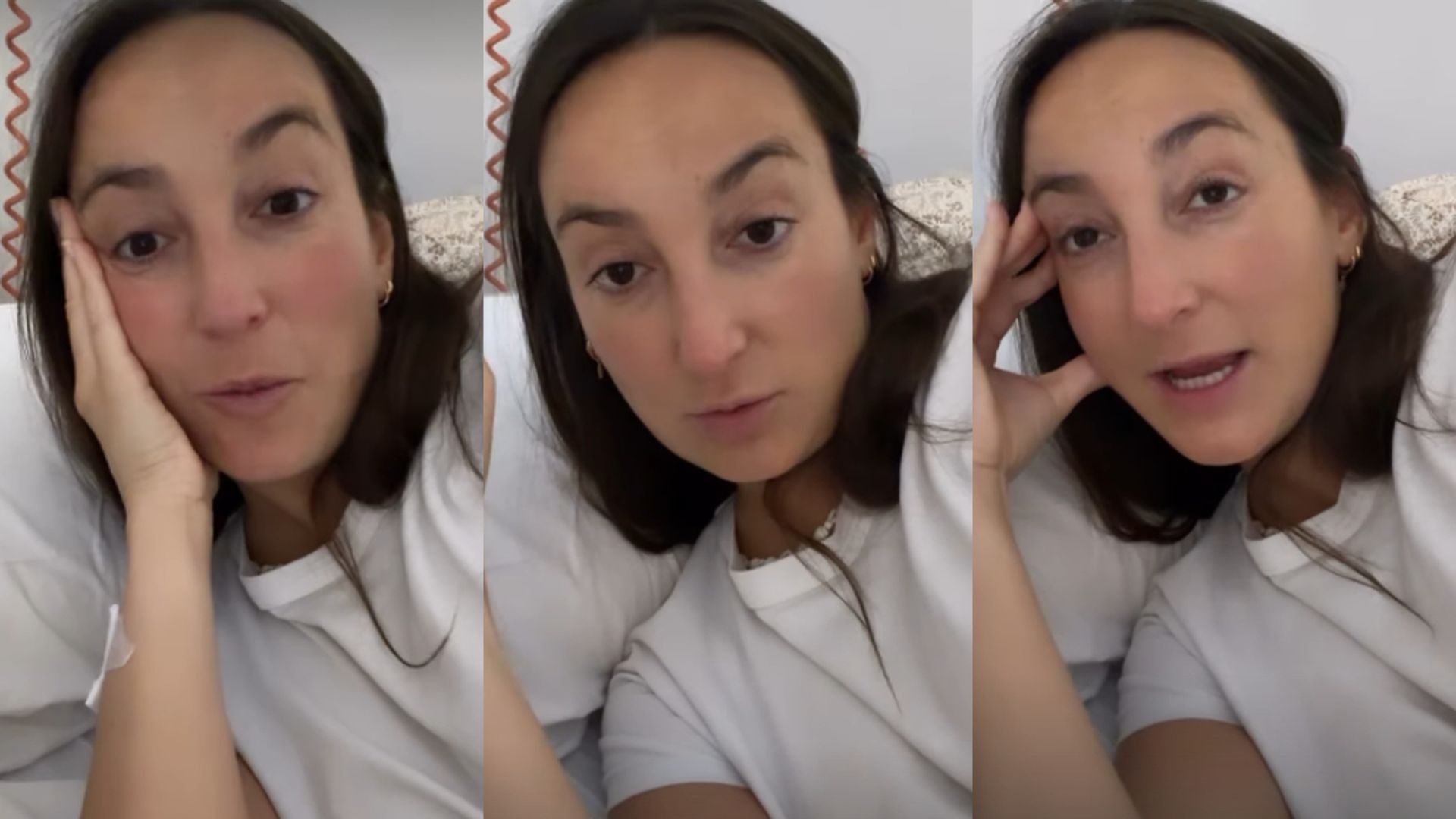 Lucía Pombo, tras dar a luz a su hija Lola Lucía Pombo, tras dar a luz a su hija Lola
