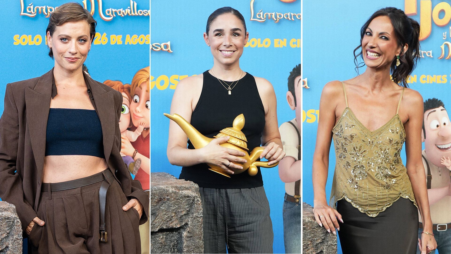 Michelle Jenner, Candela Serrat y Laila Jiménez Michelle Jenner, Candela Serrat y Laila Jiménez