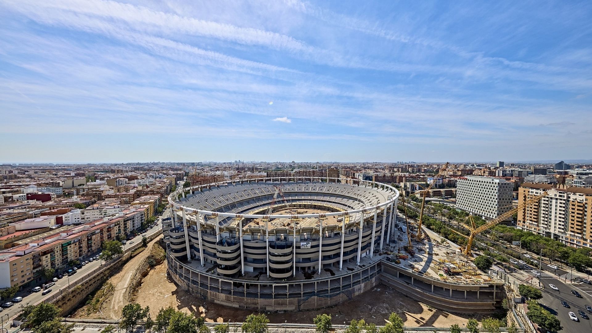Nou Mestalla en la actualidad