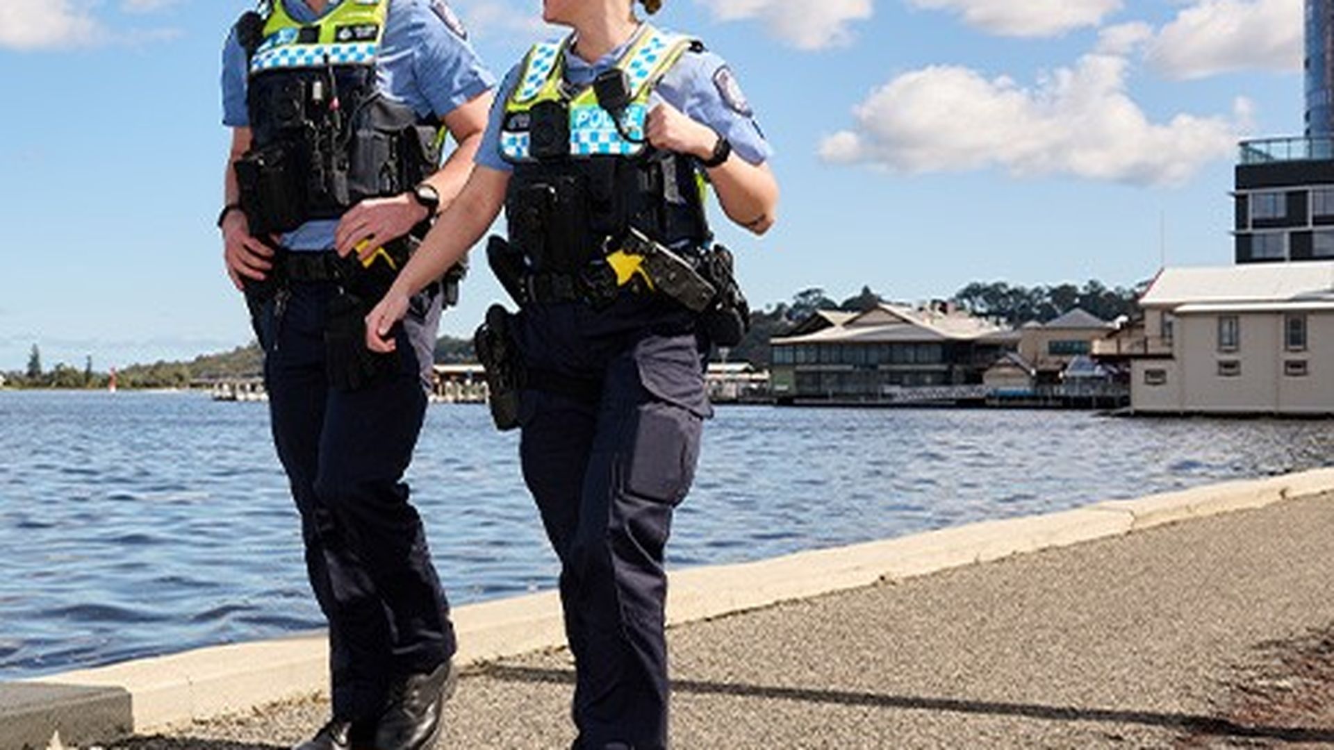 Policía de Perth, en Australia