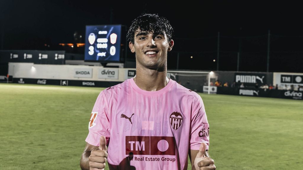 Rodrigo Gamón debuta con el Valencia CF