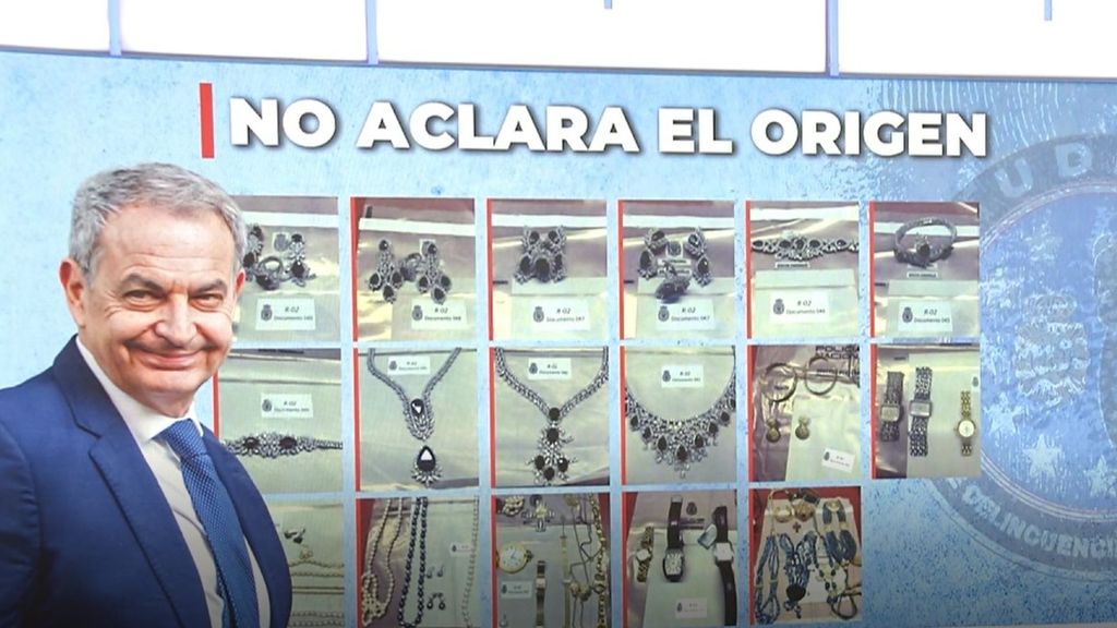 Zapatero no aclara nada de las joyas: "No he entrado nunca en una joyería, me producen alergia"