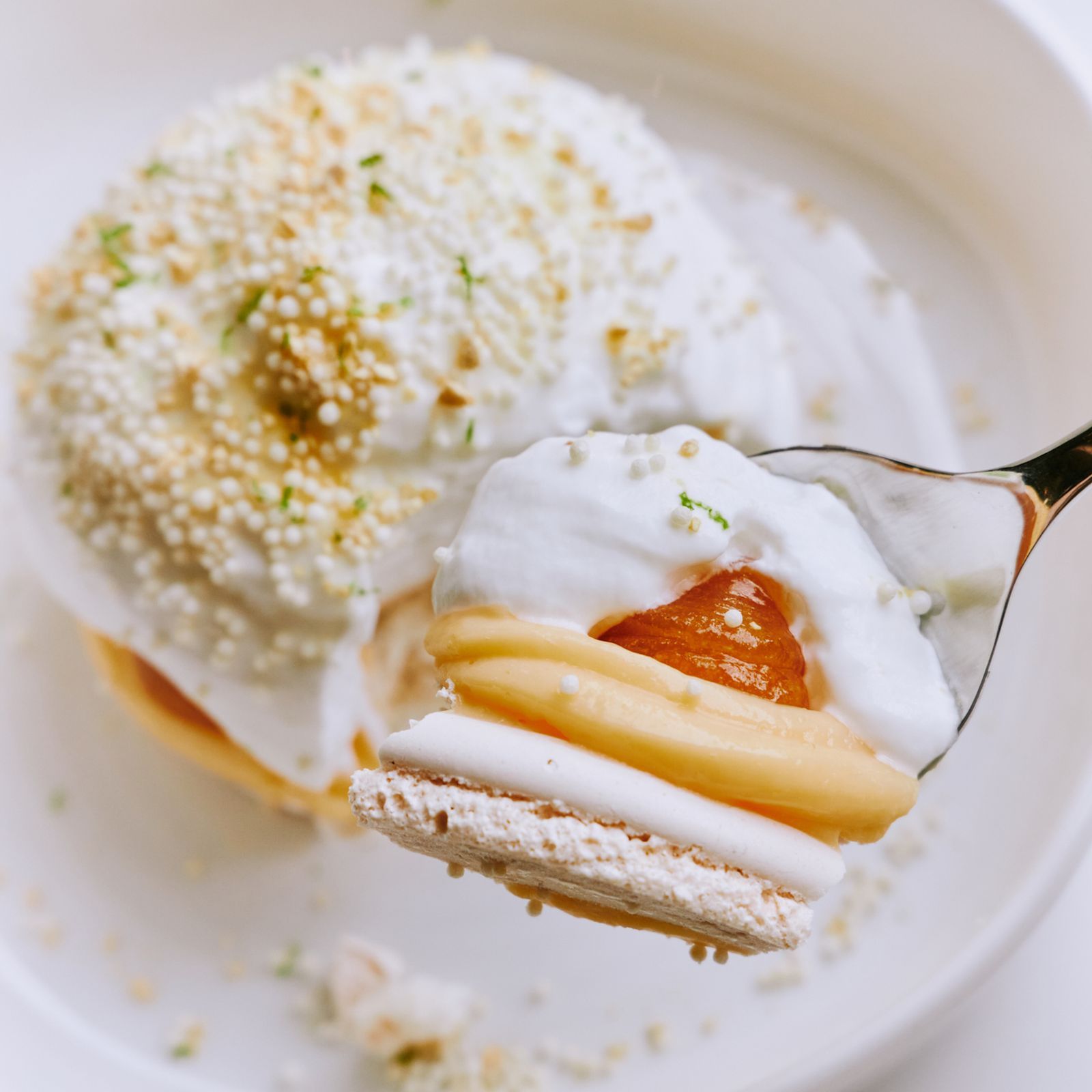 La pavlova de lemon pie que ya es famosa en La Latina