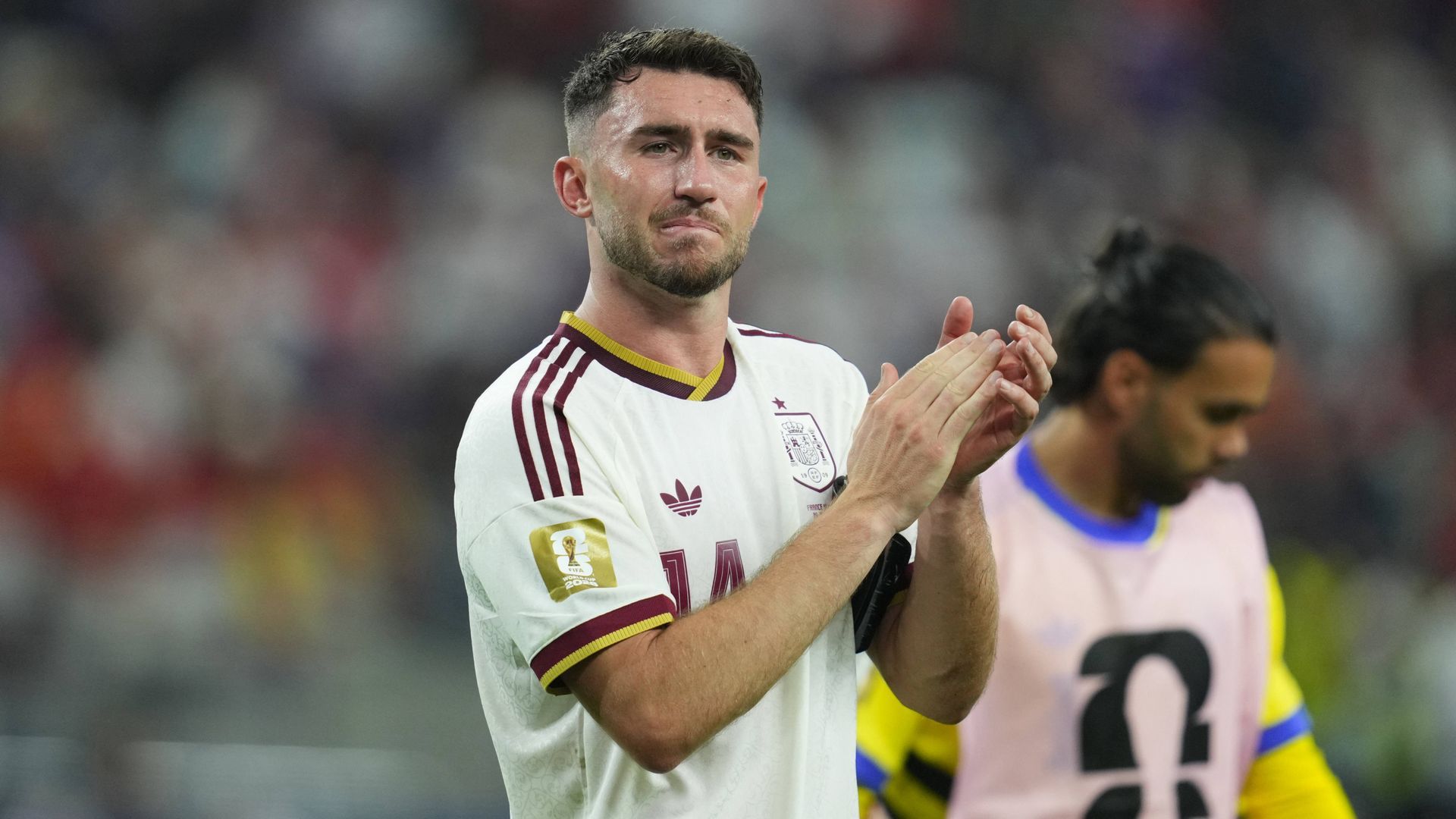 Aymeric Laporte durante el Mundial 2026