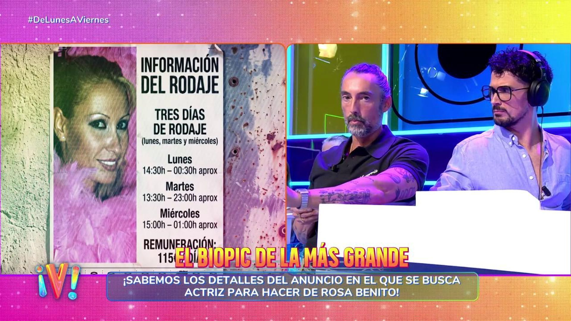 De lunes a viernes De lunes a viernes