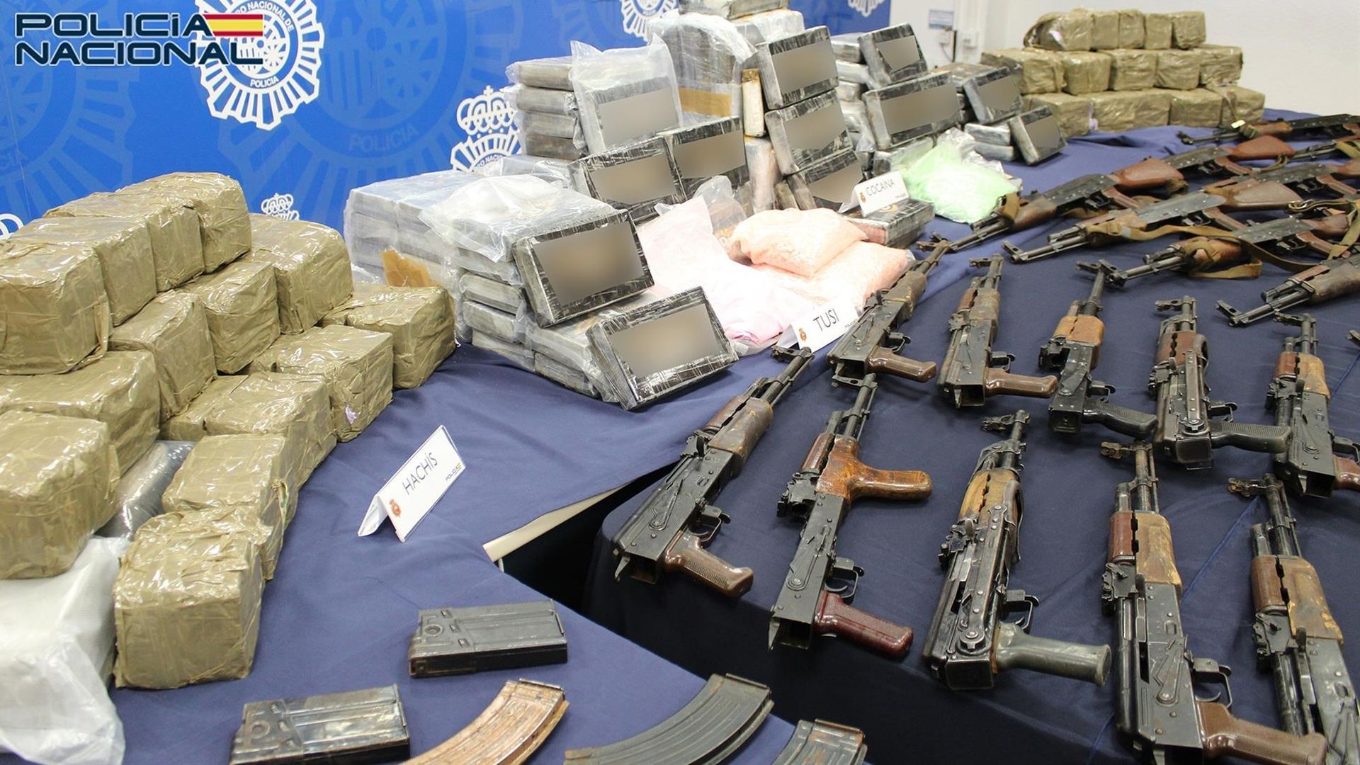 Desarticulan en Málaga una red criminal altamente especializada con un arsenal de guerra Desarticulan en Málaga una red criminal altamente especializada con un arsenal de guerra