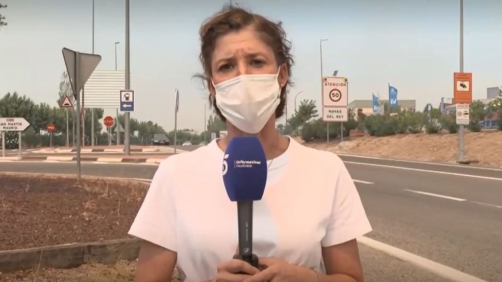 El desalojo urgente de Navas de Rey, Chapinería, y Colmenar del Arroyo, en Madrid: los vecinos huyen de las llamas con sus propios coches