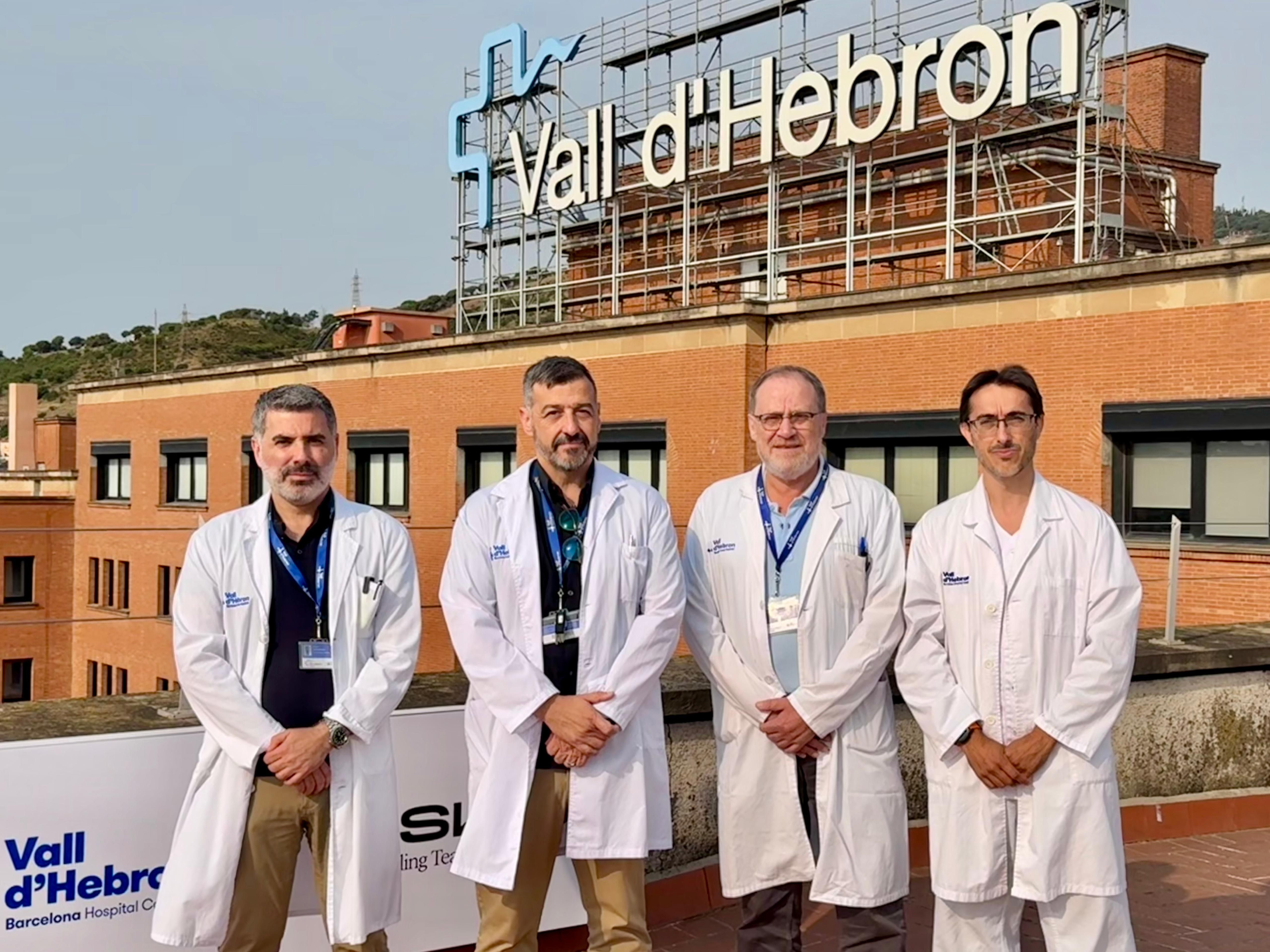 El equipo médico
