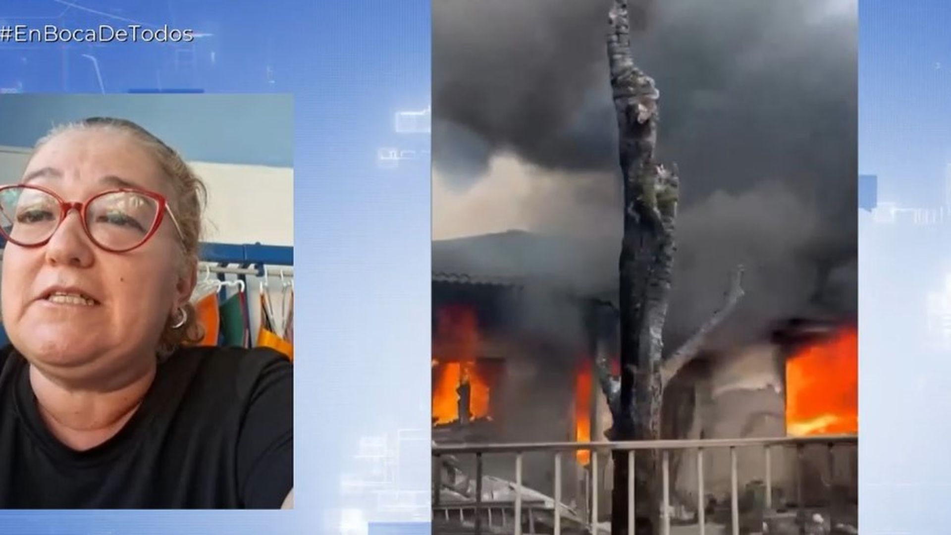 Una vecina de la Rinconada (Ávila) denuncia el abandono de la localidad ante el incendio: “No ha ido la Guardia Civil, no ha ido nadie”