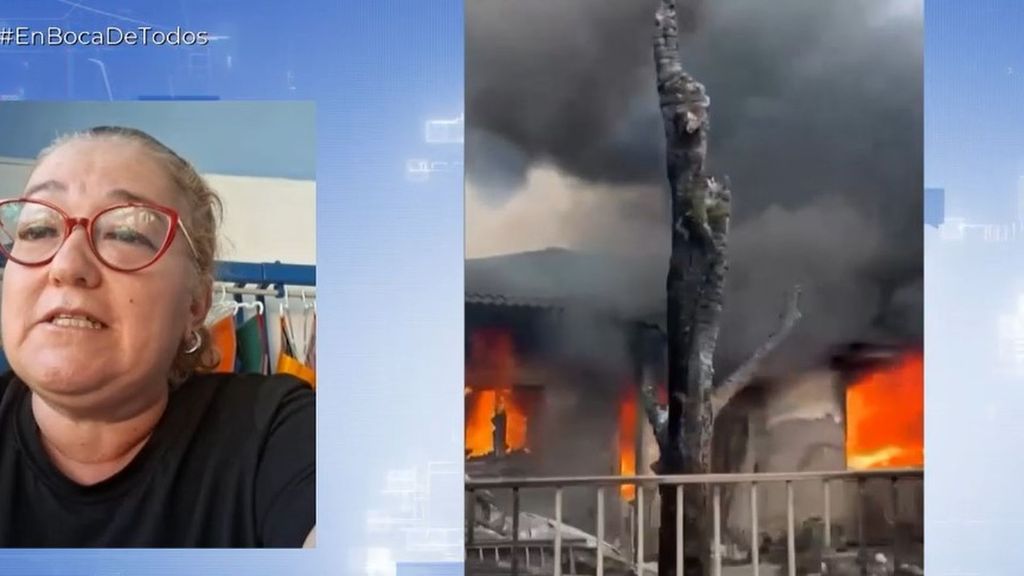Una vecina de la Rinconada (Ávila) denuncia el abandono de la localidad ante el incendio: “No ha ido la Guardia Civil, no ha ido nadie”