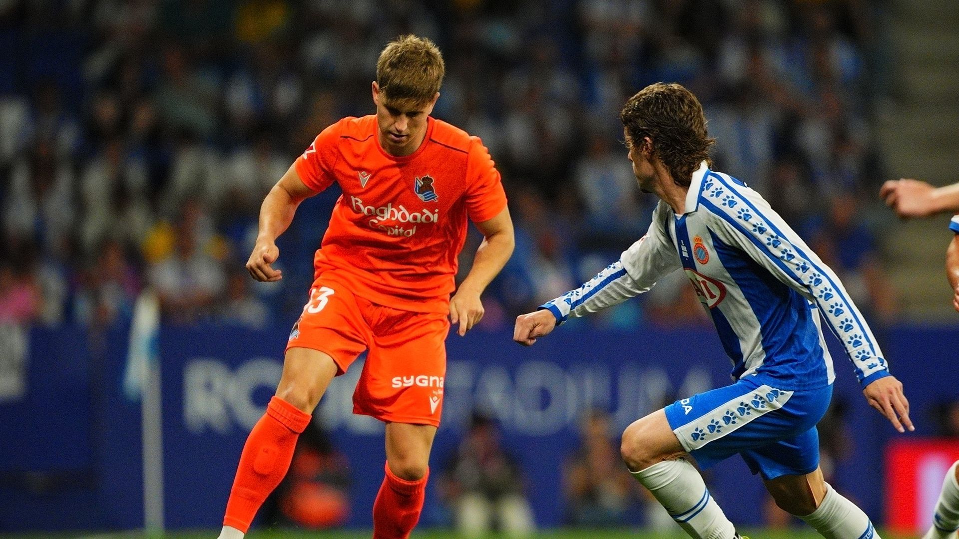 Iñaki Rupérez, durante un partido con la Real Sociedad. Iñaki Rupérez, durante un partido con la Real Sociedad.