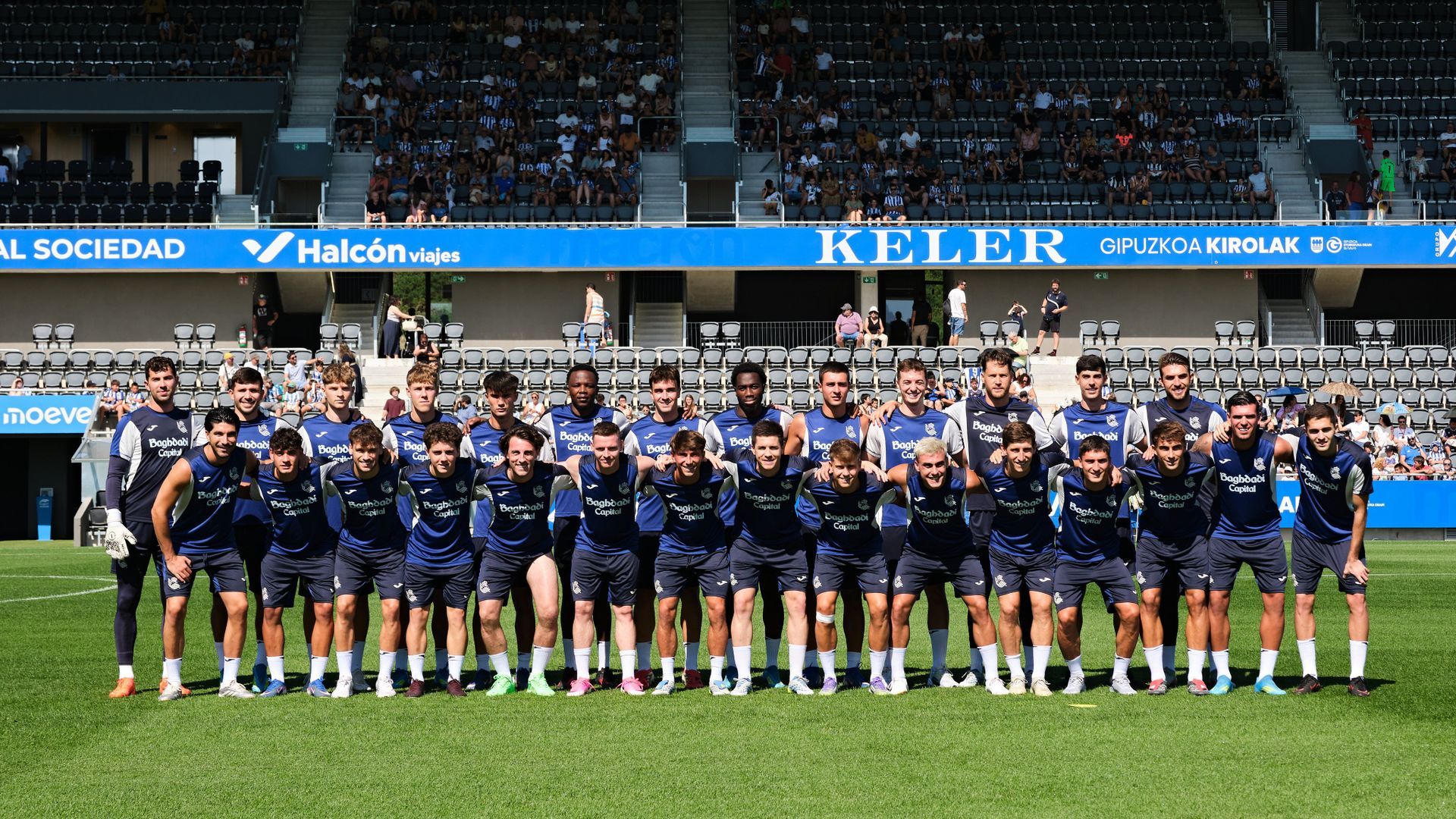La plantilla de la Real Sociedad, esta pretemporada La plantilla de la Real Sociedad, esta pretemporada