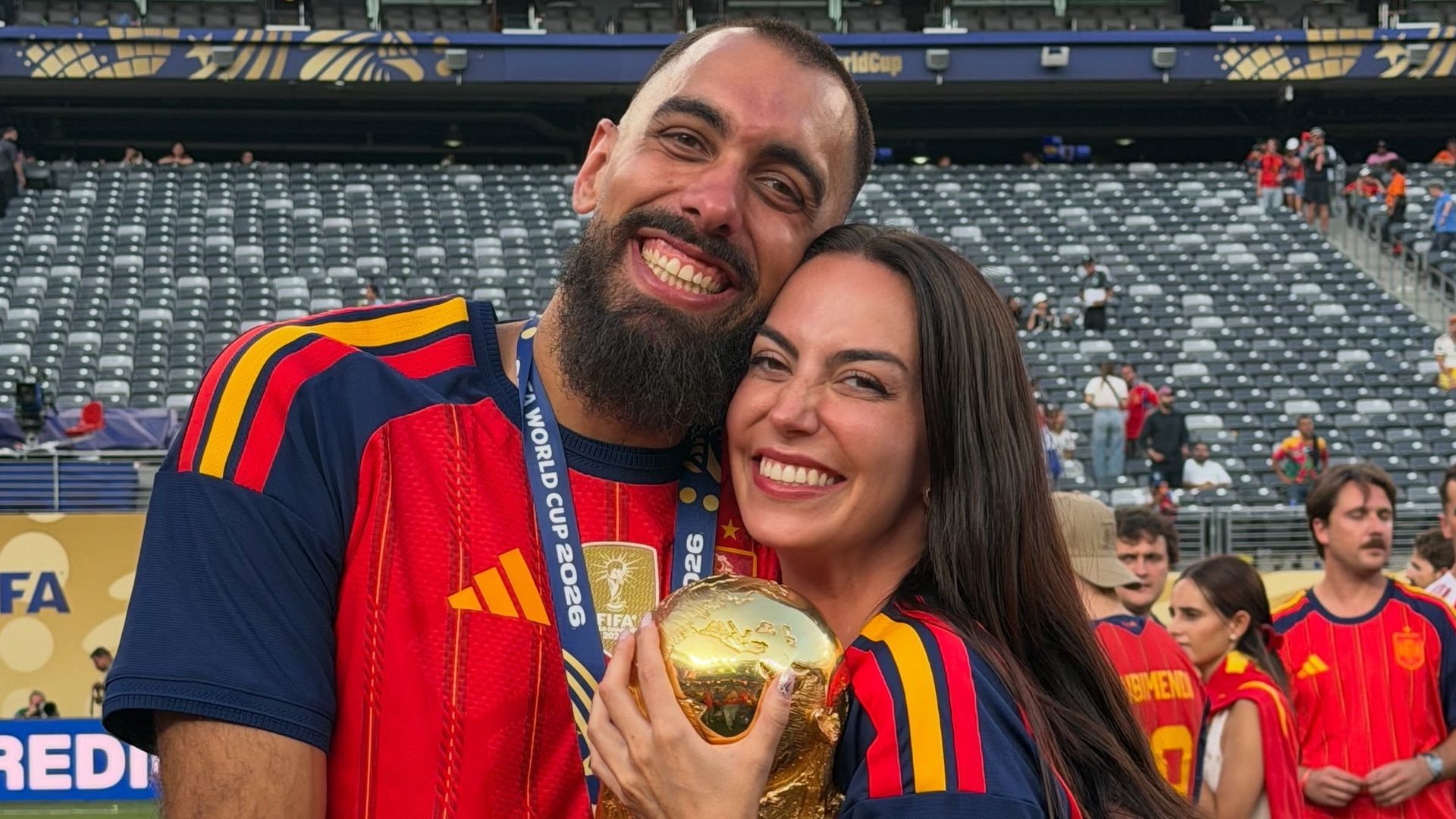 María Valero y Borja Iglesias María Valero y Borja Iglesias