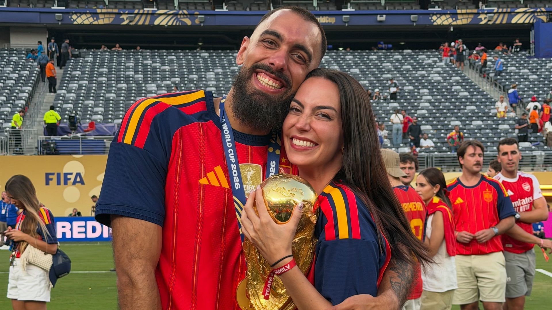 María Valero y Borja Iglesias María Valero y Borja Iglesias