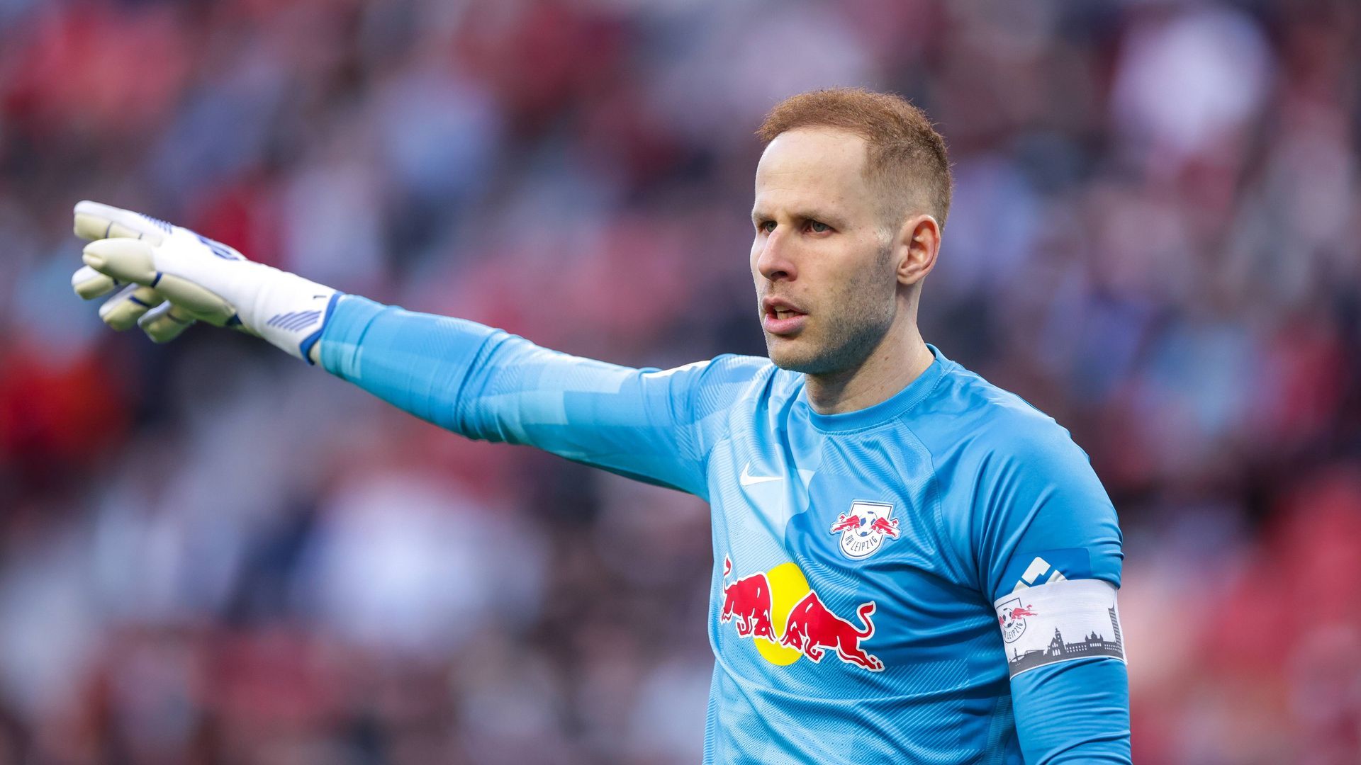 Peter Gulasci, portero del RB Leipzig Peter Gulasci, portero del RB Leipzig