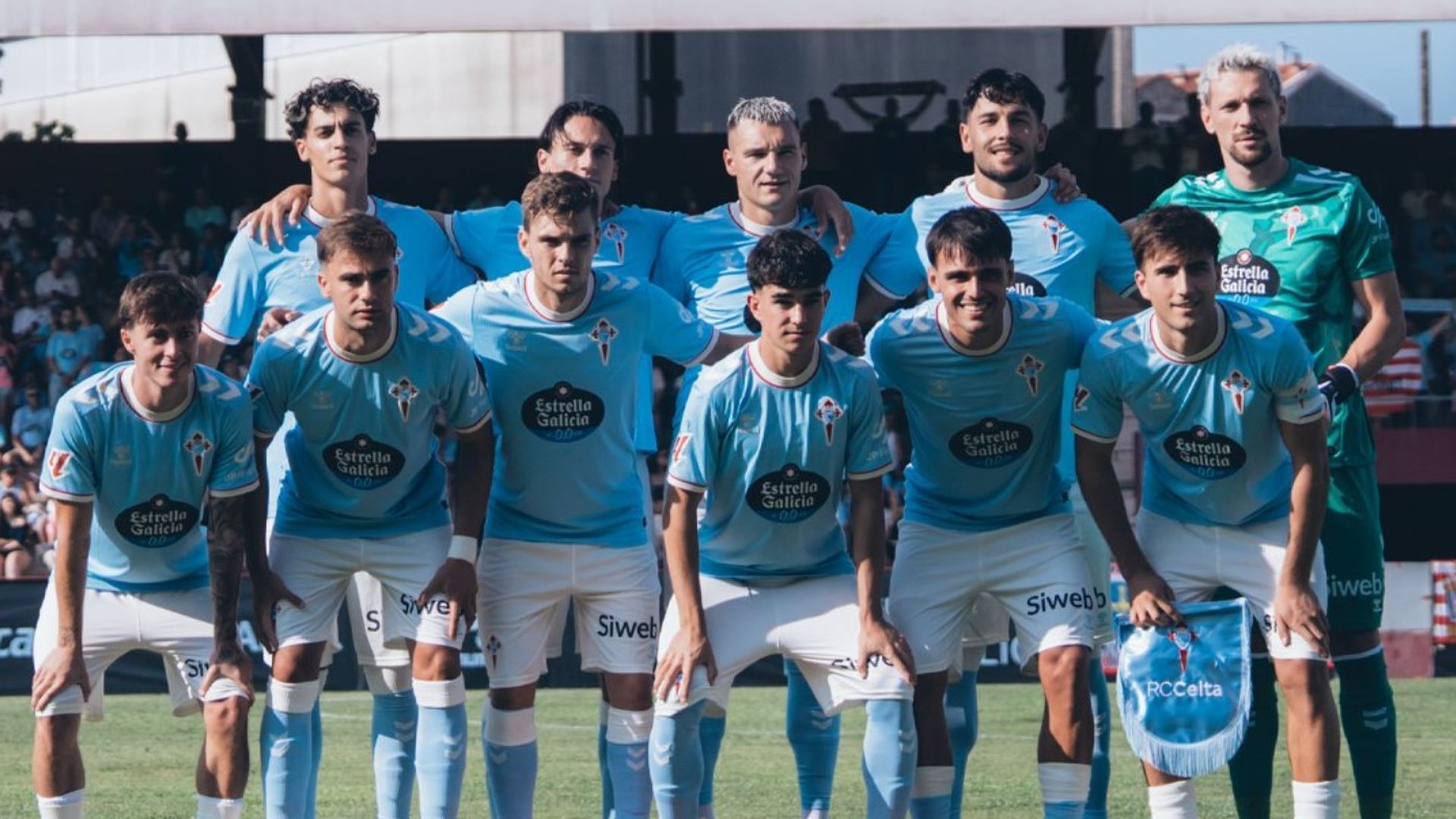 El once titular del Celta ante el Sporting en pretemporada