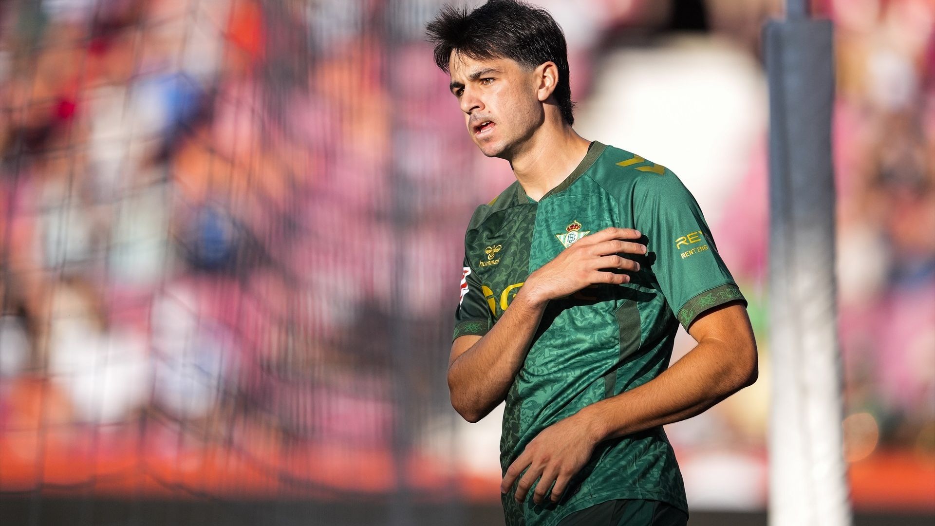 Gonzalo Petit, en el Granada - Betis