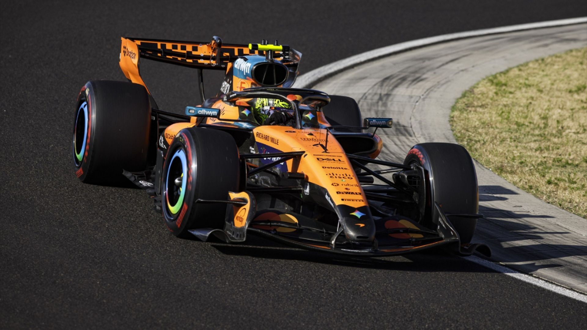 Lando Norris, en Hungría