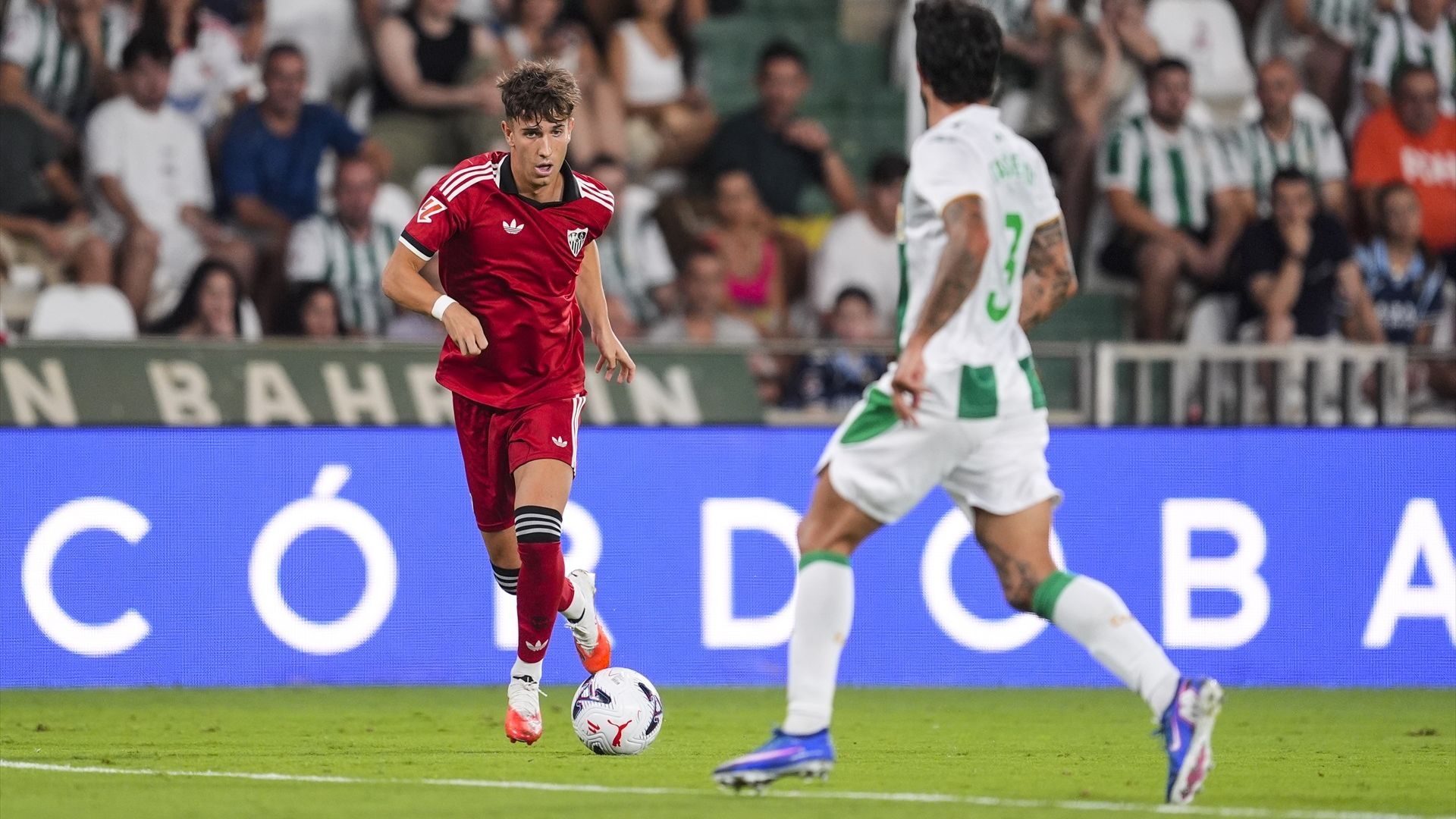 Miguel Sierra, en el Córdoba-Sevilla