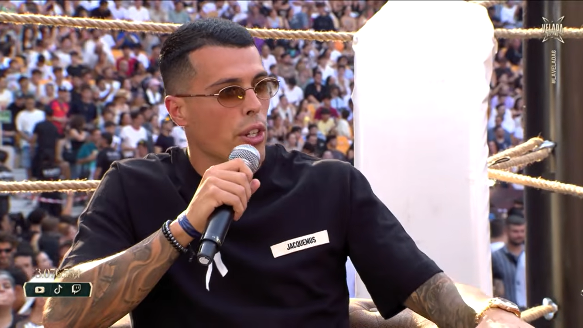 Pedro Porro, en La Velada VI