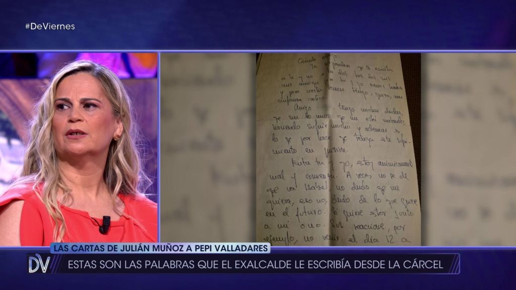 Pepi Valladares, sobre las cartas que Julián Muñoz le escribía desde la cárcel: “He hecho por ellos cosas que jamás contaré”