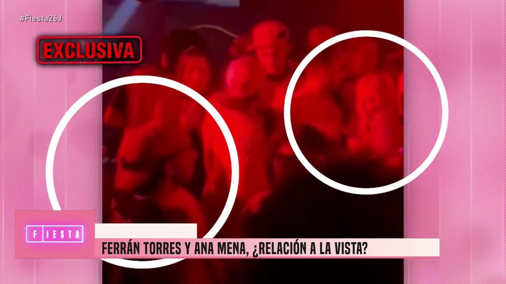 Analizamos las imágenes de Ana Mena y Ferrán Torres en la fiesta de 'La Roja'