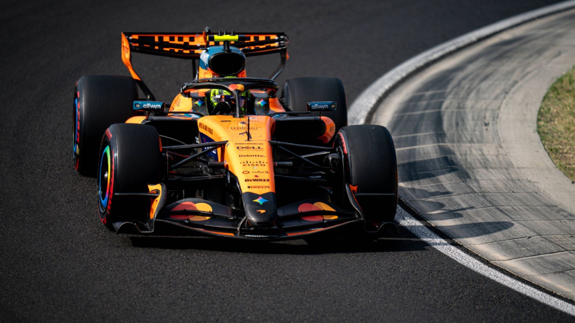Lando Norris, en Hungría Lando Norris, en Hungría