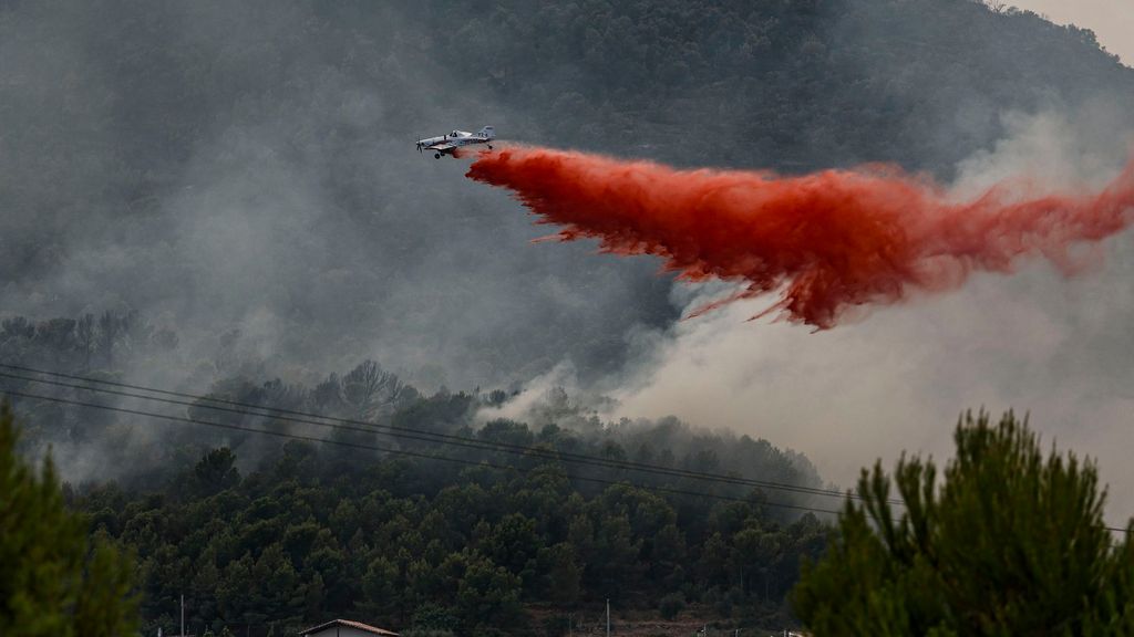 Mejoran los fuegos en el centro del país pero preocupa Castellón, que sigue fuera de control