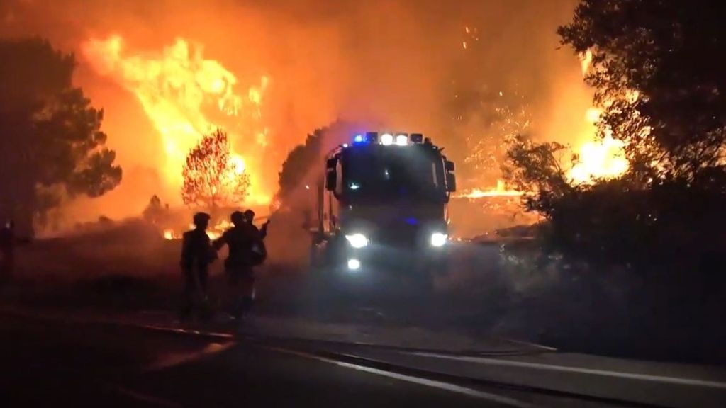 Así evoluciona el peor incendio forestal de la historia de España