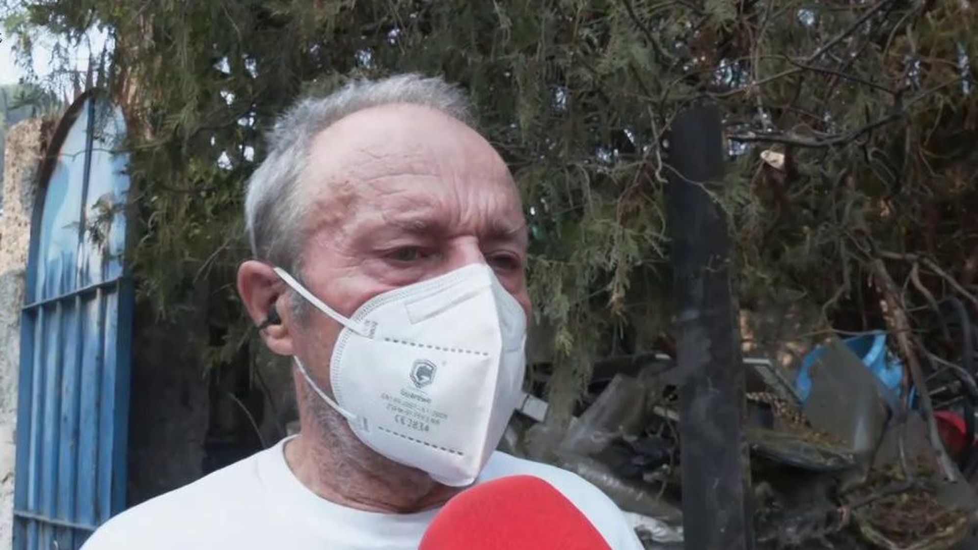 José Antonio, vecino de Pelayos de la Presa afectado por el incendio: “Lo he perdido todo”