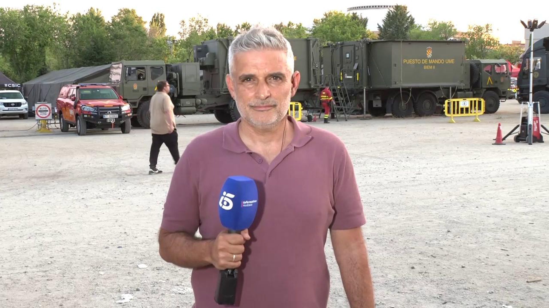Situación crítica en el centro de mando de Navalcarnero, Madrid: esperan la oportunidad antes de la llegada de la ola de calor