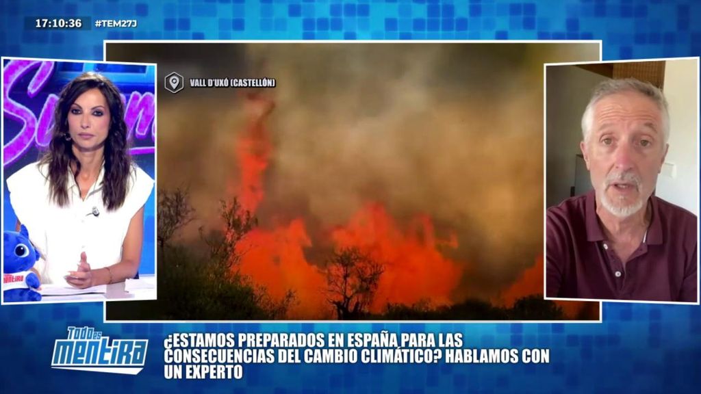 Fernando Valladares, ecólogo del CSIC, planta cara a los negacionistas: "El cambio climático afecta al aumento de la ignición"