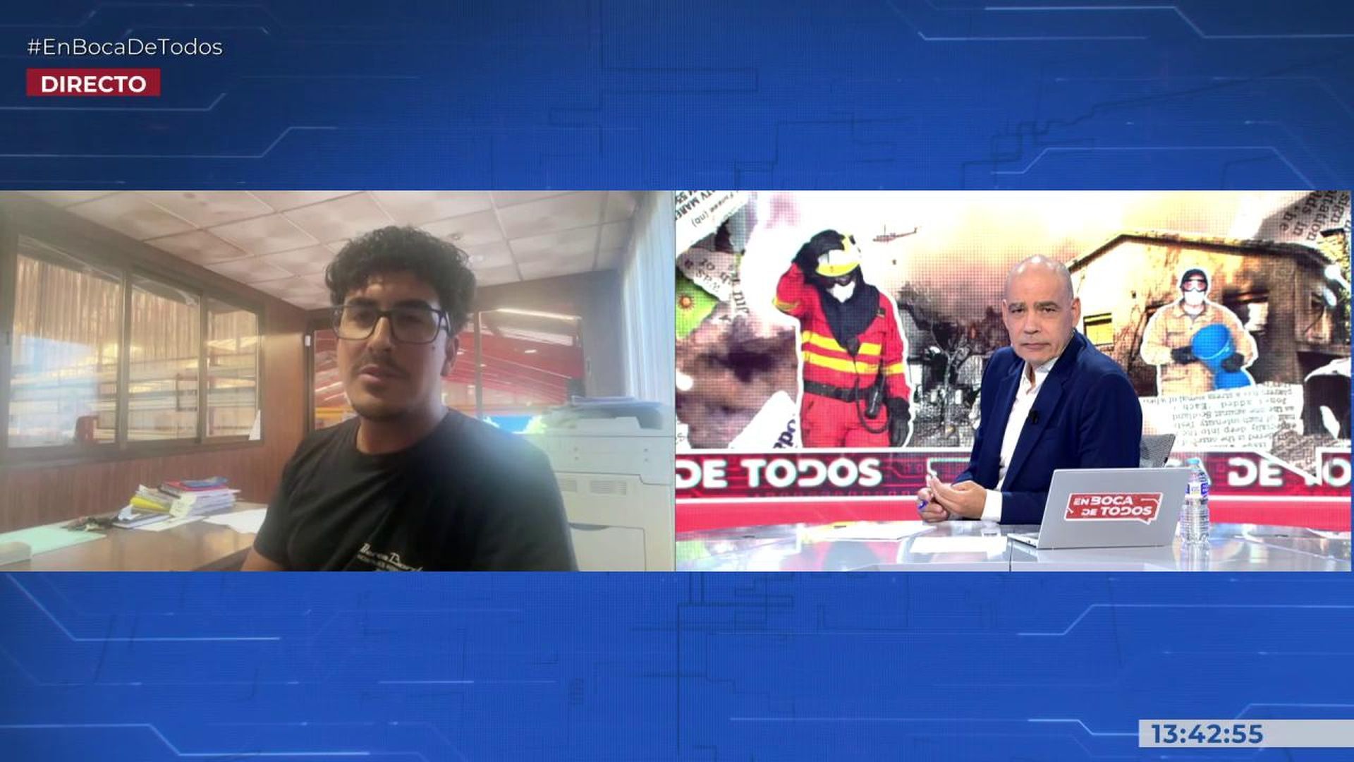 Vecino de Chapinería, sobre el incendio: “Estuvimos 16 horas luchando contra el fuego y no vino nadie”