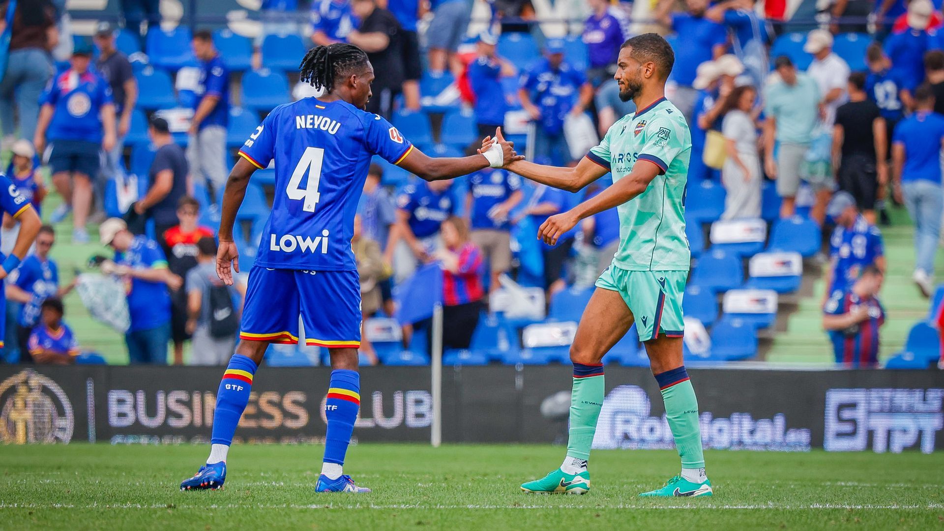 Yvan Neyou, durante un partido con el Getafe.