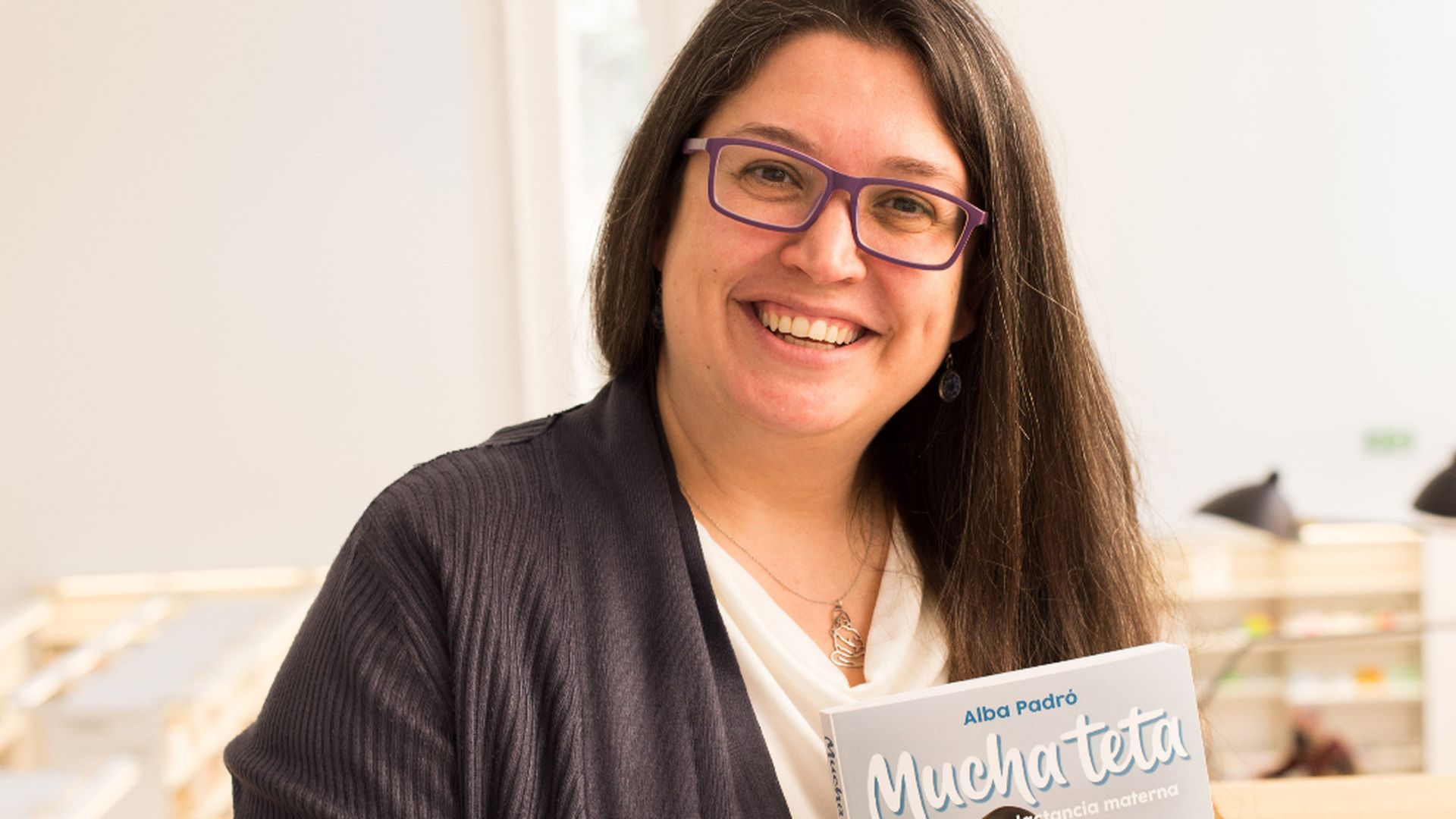 Alba Padró, una de las mayores expertas en lactancia de España Alba Padró, una de las mayores expertas en lactancia de España