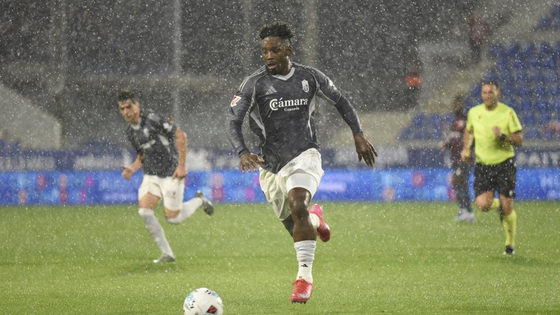 Bouldini, en un partido con el Granada