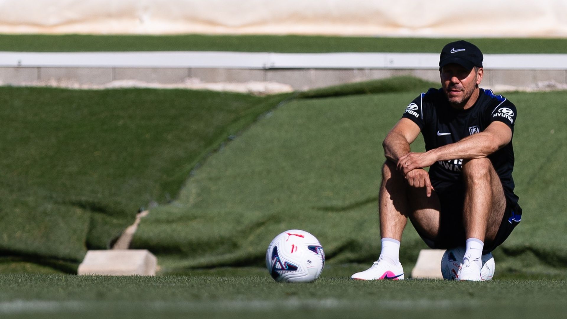 Diego Pablo Simeone durante la pretemporada